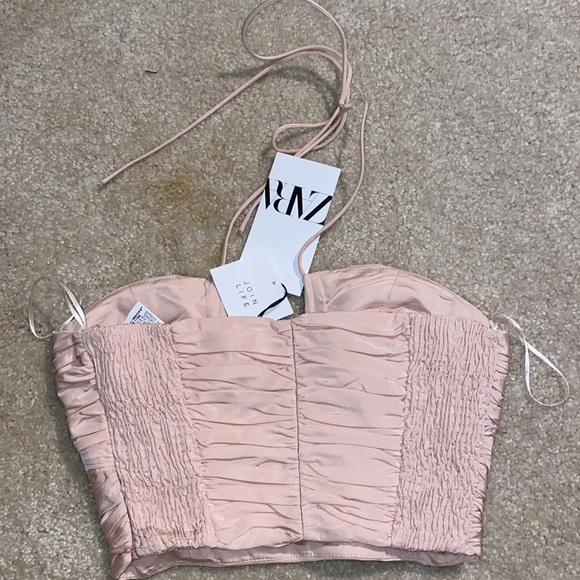 ZARA DRAPED TOP LIMITED EDITION - Picture 12 of 14